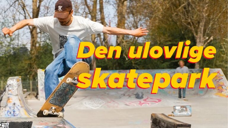 Den ulovlige skatepark